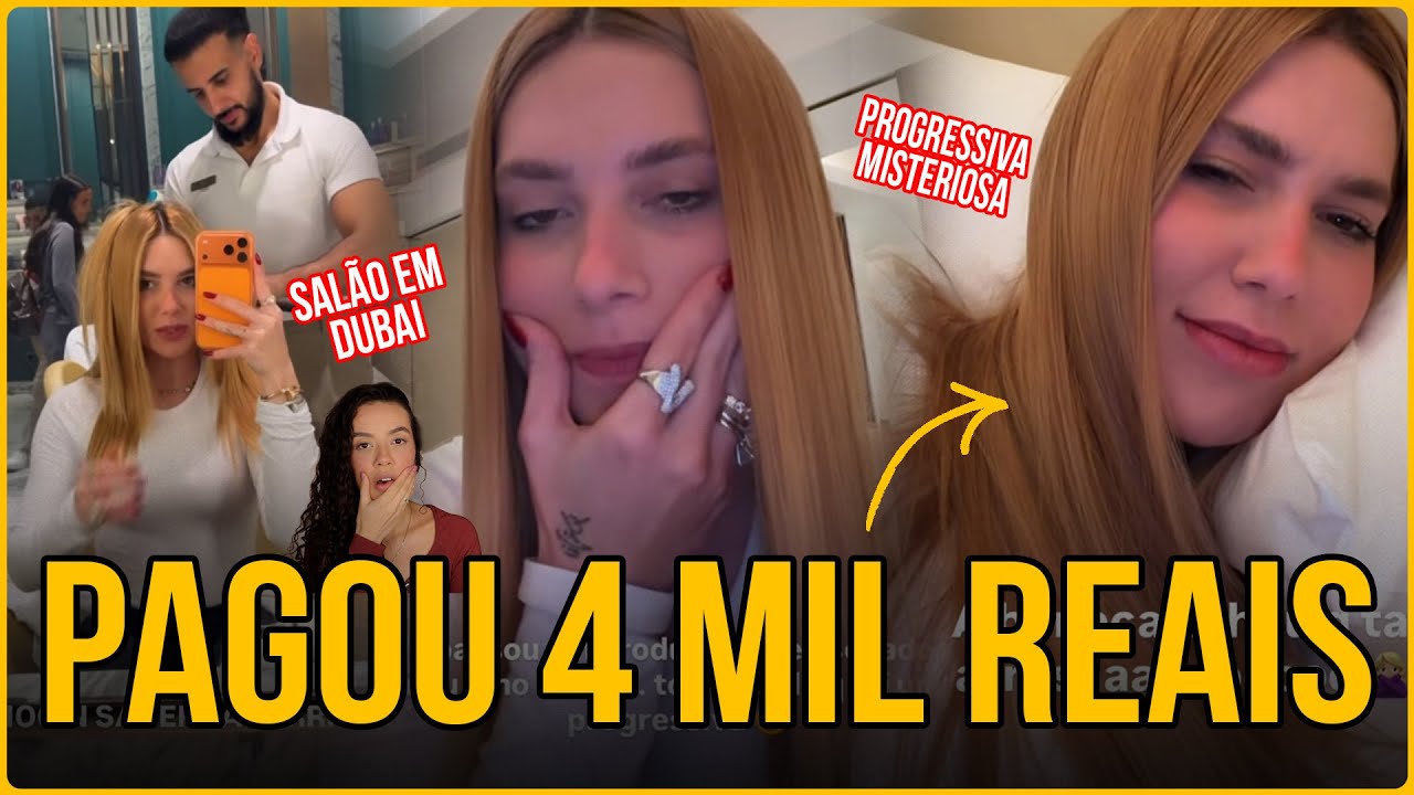 VIRGÍNIA SE DEU MAL! PAGOU HIDRATAÇÃO E FIZERAM PROGRESSIVA!!! OLHA ISSO!