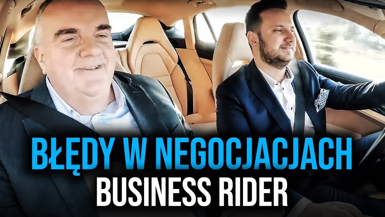 Jak uniknąć błęd&oacute;w w Negocjacjach - Alex Barszczewski #9 Business Rider