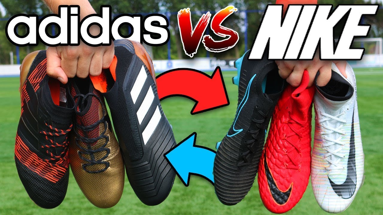 Ultimate adidas vs Nike Football Challenges! Who Wins?