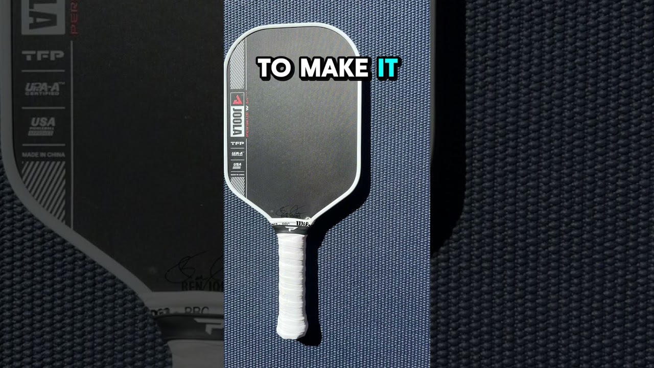 Настройка лопасти Joola Perseus Pro 4 14 мм 🪛 #pickle #pickleball #joola #tips #pickleballtips