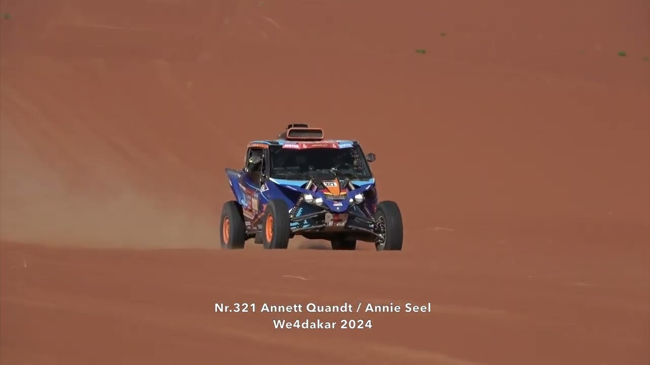 Nr.321 Annett Quandt / Annie Seel, X-Raid Yamaha Supported Team, We4dakar 2024