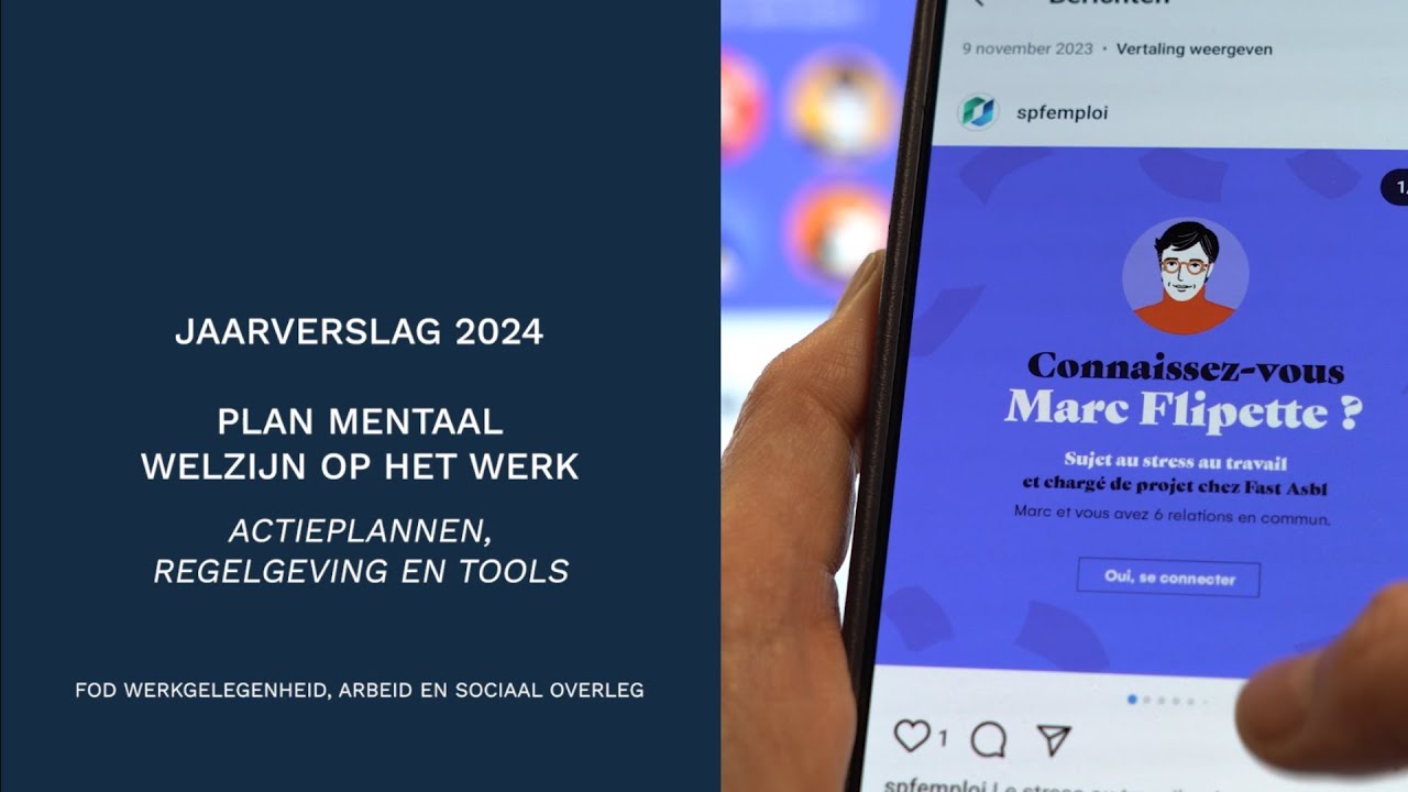 Plan mentaal welzijn op het werk - Actieplannen, regelgeving en tools