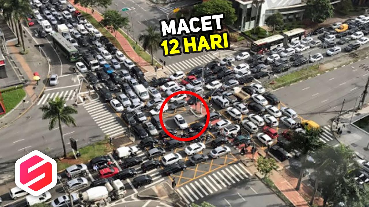 JAKARTA KALAH, MACET DI KOTA INI SAMPAI 12 HARI, Ini Kemacetan Terparah di Dunia..