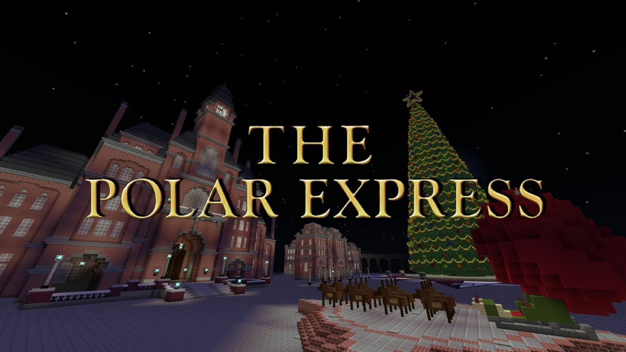 The North Pole From The Polar Express (Minecraft)