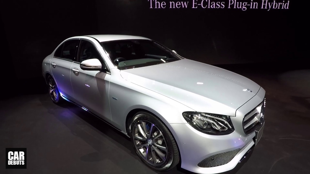 รีวิว 2017 Mercedes-Benz E-Class Plug-In Hybrid (E350e) ใหม่ พร้อมราคา 3 รุ่น