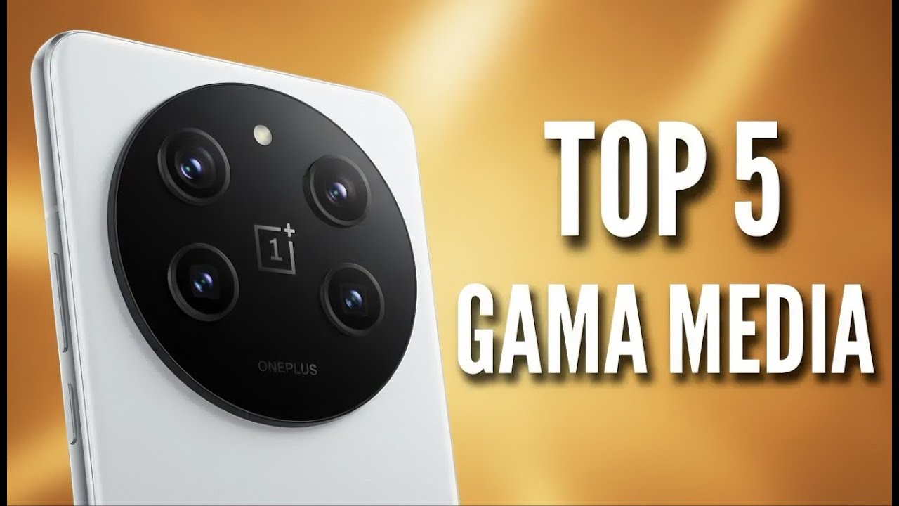 Los MEJORES Teléfonos GAMA MEDIA Para 2026 CALIDAD-PRECIO ✅