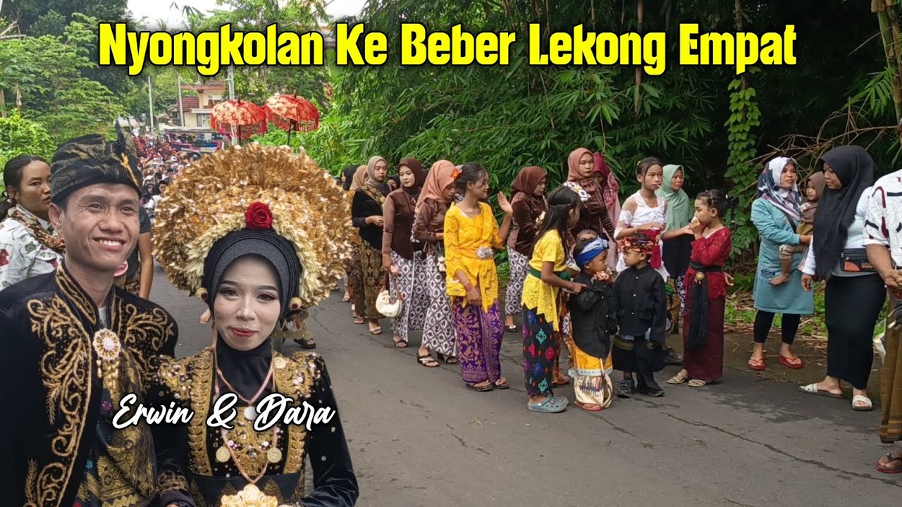 NYONGKOLAN ERWIN DAN DARA BARENG GENDANG BELEQ BGM 