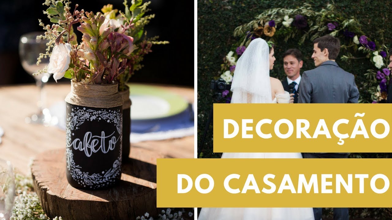 DECORAÇÃO DIY DO MEU CASAMENTO EM CASA | Vida de Casada | MARINA MORAIS