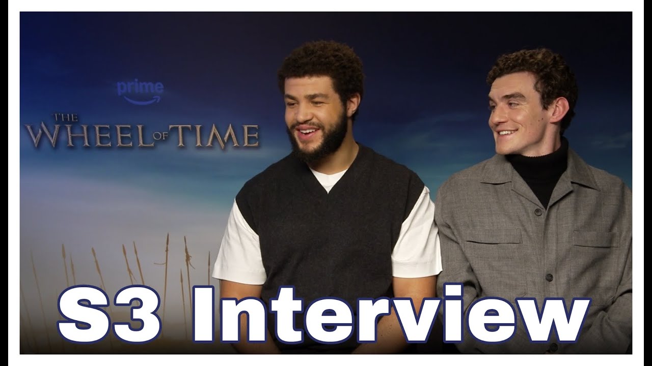 The Wheel of Time S3 Interview w/ Marcus Rutherford and Donal Finn.