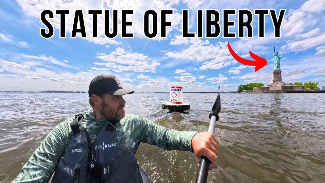 Urban Kayaking | Exploring the Treacherous NY Harbor and Statue of Liberty