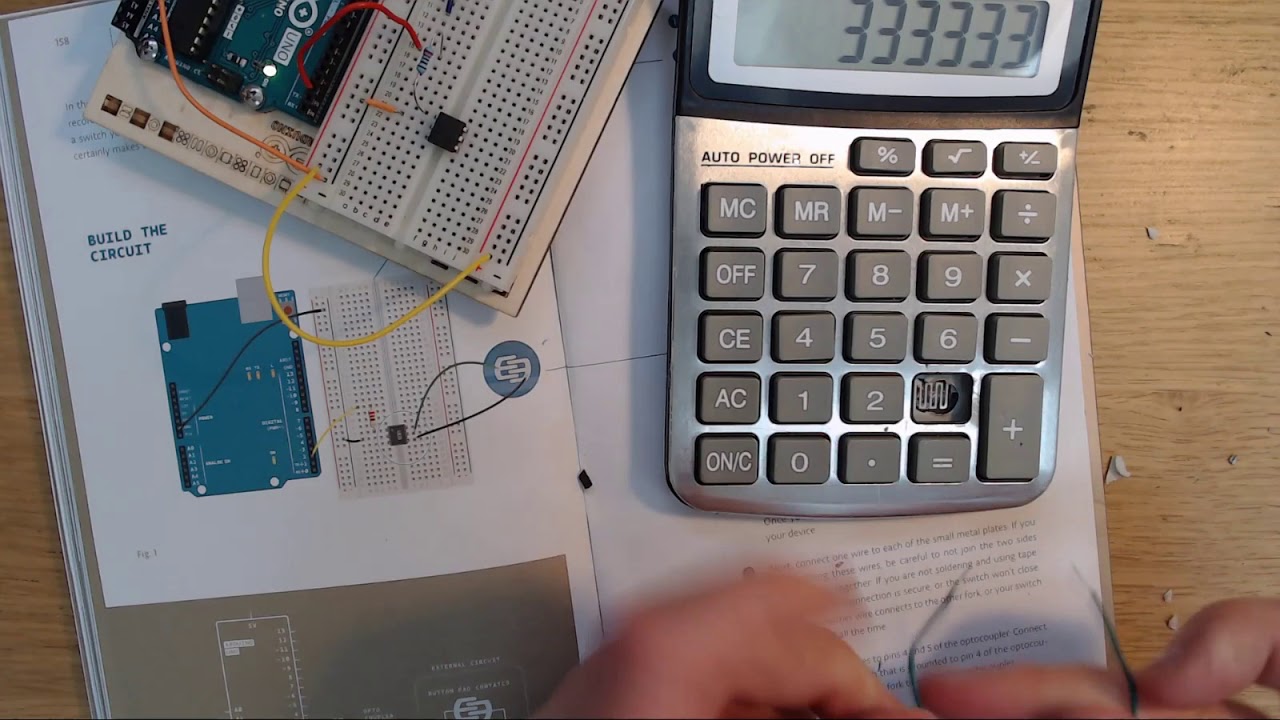 Sofox tries the Arduino Starter Kit - Chapter 15 - Hacking Buttons