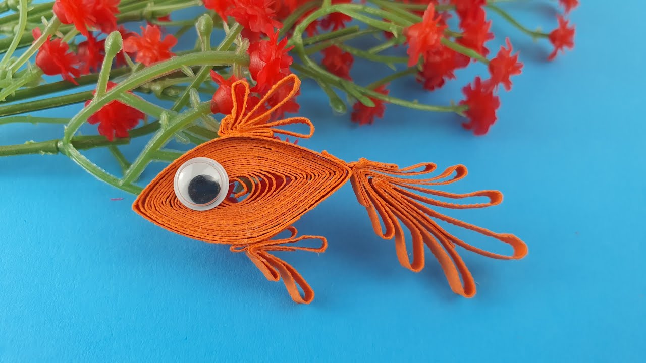 Quilling Goldfish Tutorial