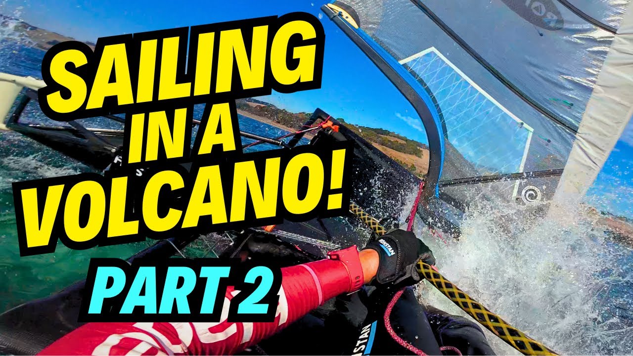 Sailing in a Volcano Part 2! $3600 Budget Foiling Moth EP16; Best Sail of the Season!