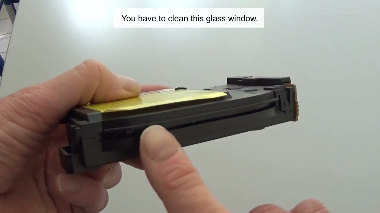 Cleaning Brother printers Laser Scanner and solving vertical white lines problem
