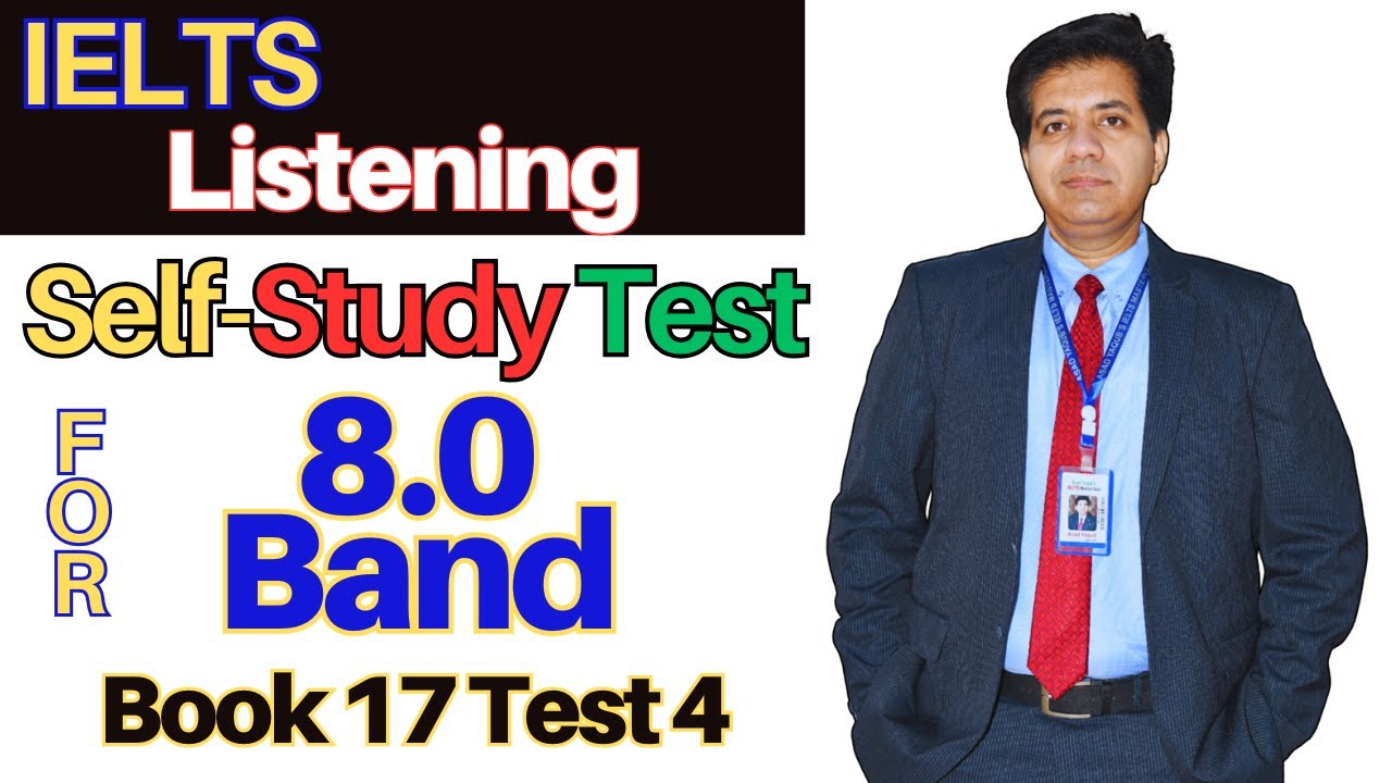 IELTS Listening - Self Study Test For 8 Band By #AsadYaqub #ielts #ieltspreparation