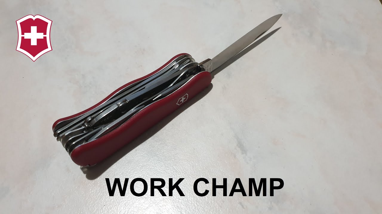 [REVIEW] Victorinox - WORK CHAMP (Swiss Army Knife)