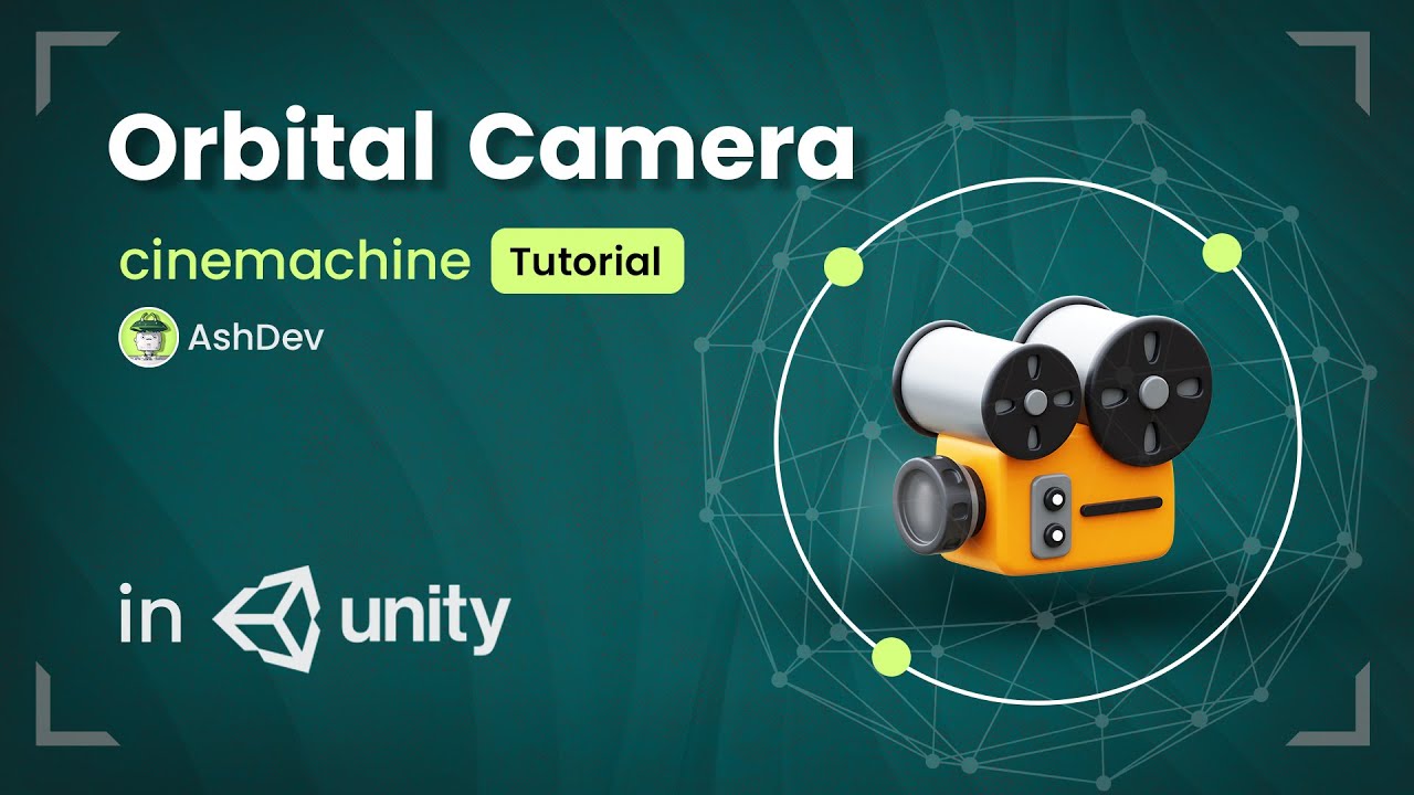 Orbital and Free look camera in unity | Cinemachine tutorial | AshDev