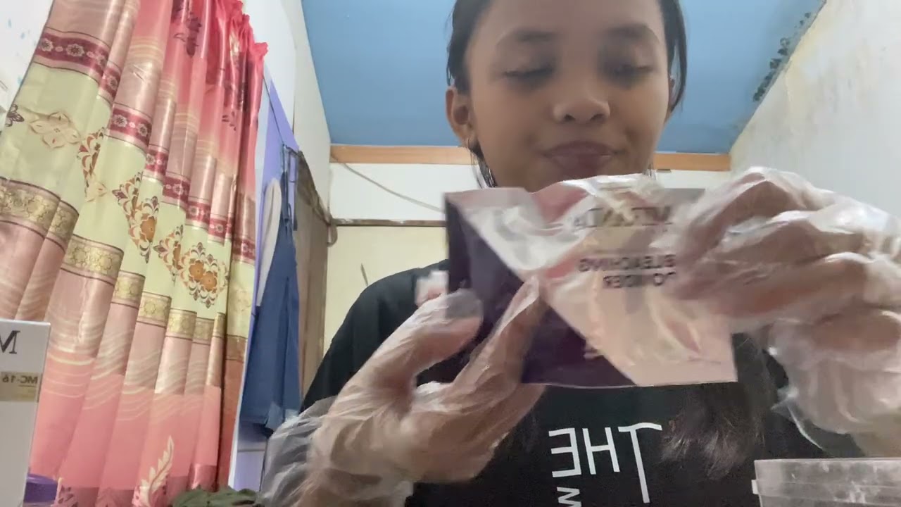 edisi cat rambut sendiri