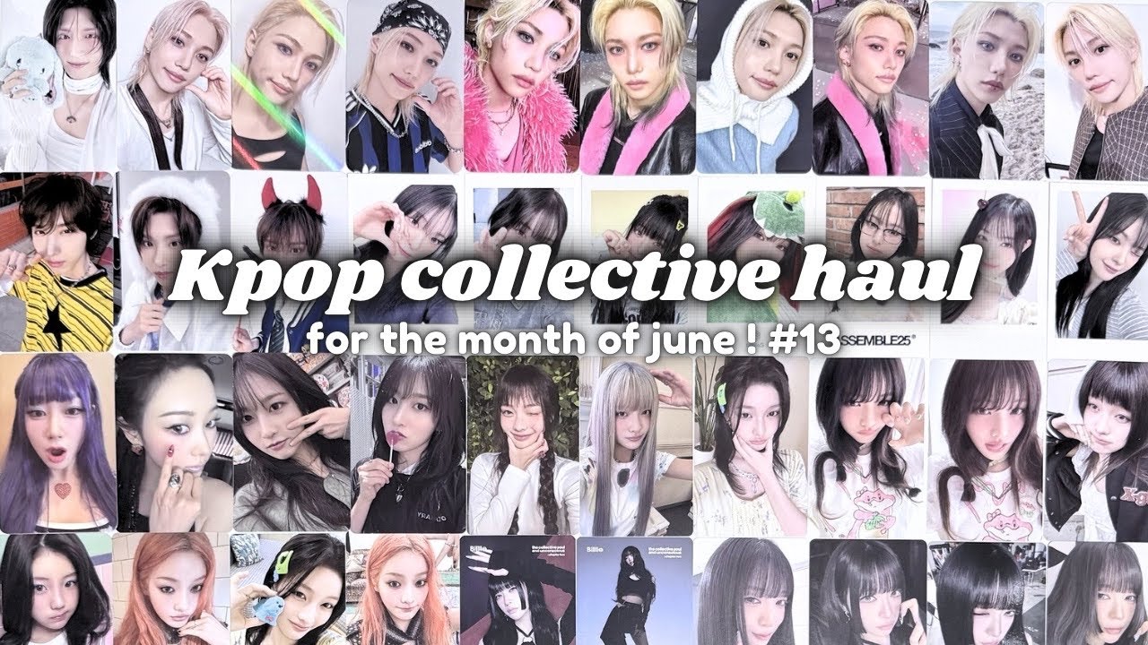 Коллективный haul по K-pop! №13 с участием Illit, tripleS, Stray Kids, aespa и других!