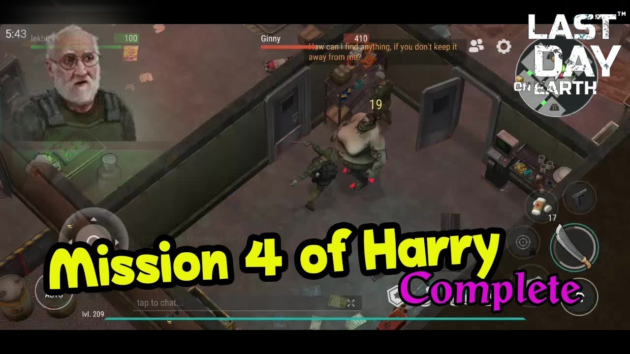 Last Day on Earth Survival  EP 93 : Mission 4 of Harry Complete (Help in experiment)