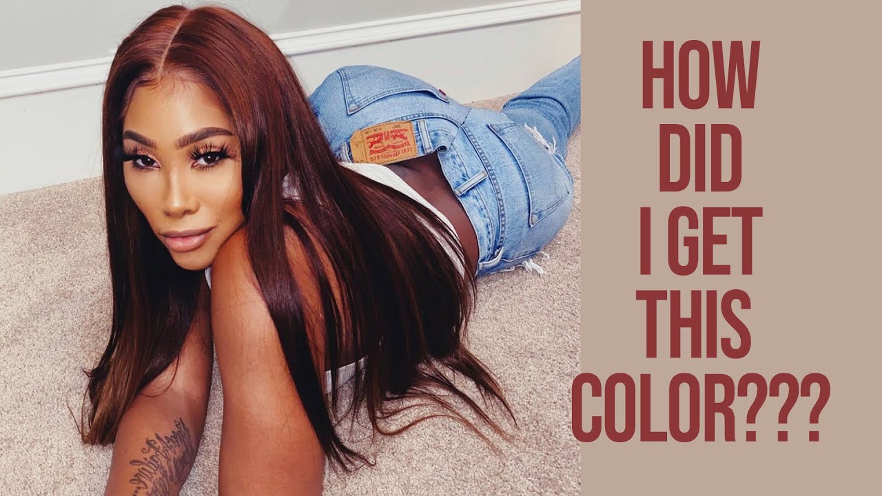DIY: colored my hair using box color ......
