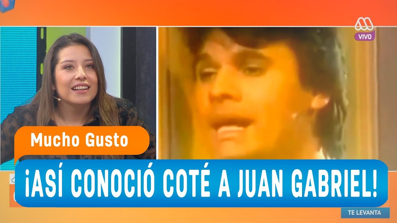 ¡Así conoció Coté Quintanilla a Juan Gabriel! - Mucho gusto 2018
