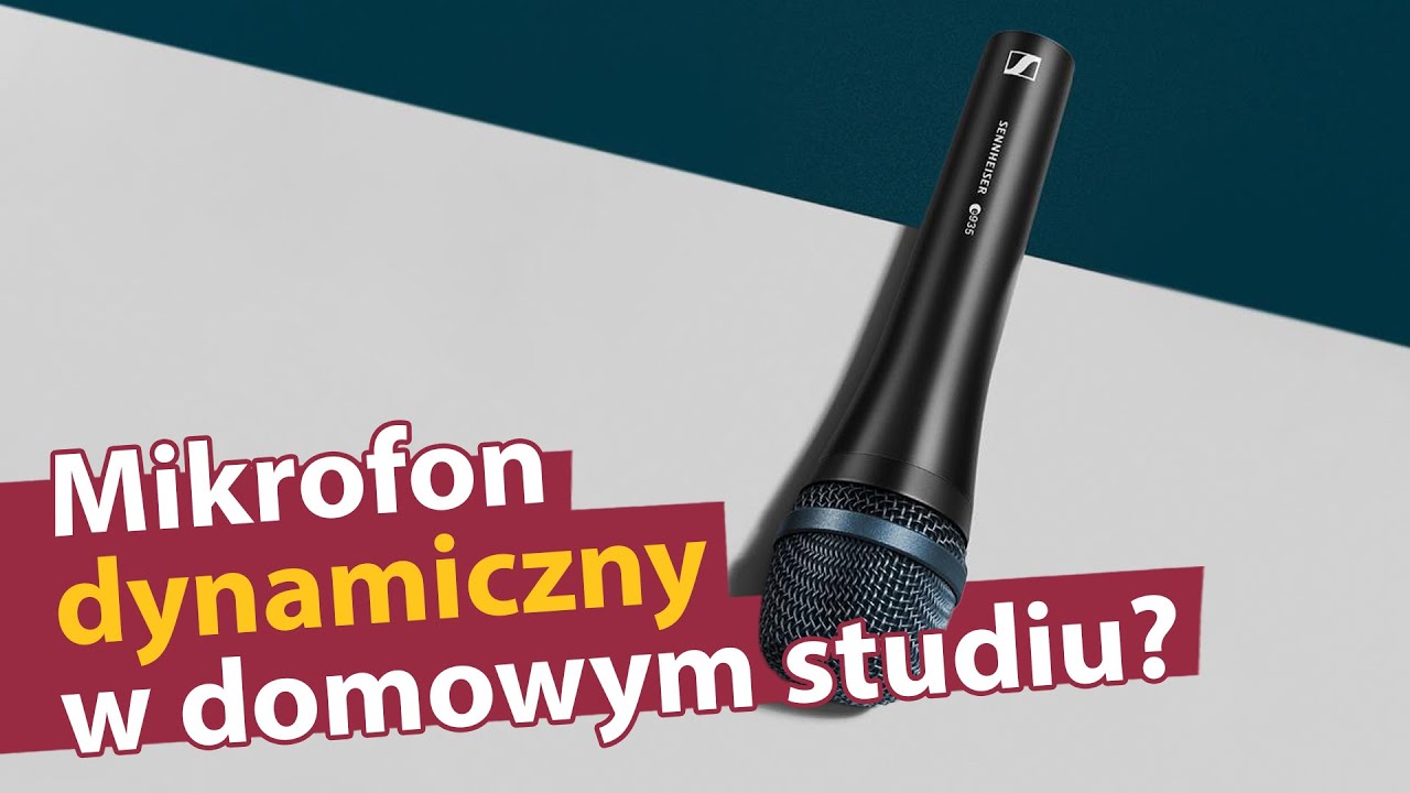 Czy mikrofon dynamiczny w domowym studiu to dobry pomysł?