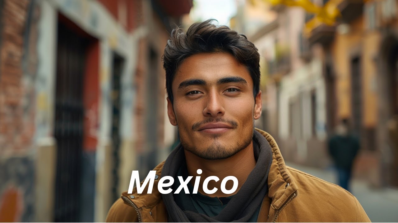 AI creates all countries as handsome men!