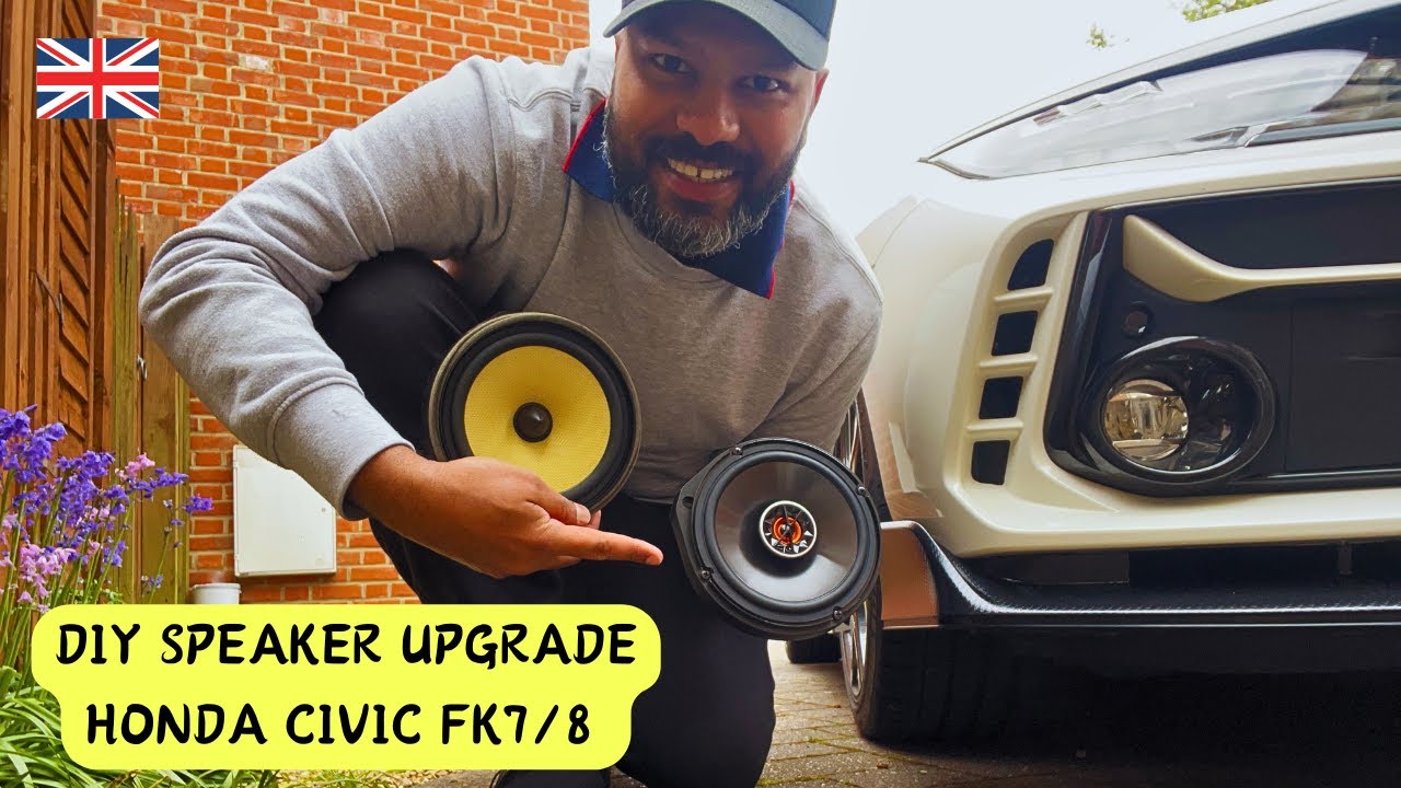 Бюджетное обновление акустики Honda Civic своими руками 🇬🇧