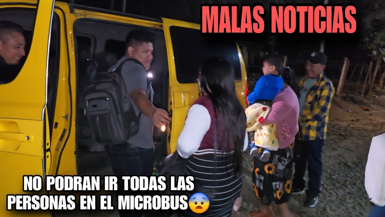 Santo Dios El Microbus Ya No Alcanzo Para Llevar Muchas Personas😱Miren Quienes Ya No Iran😢