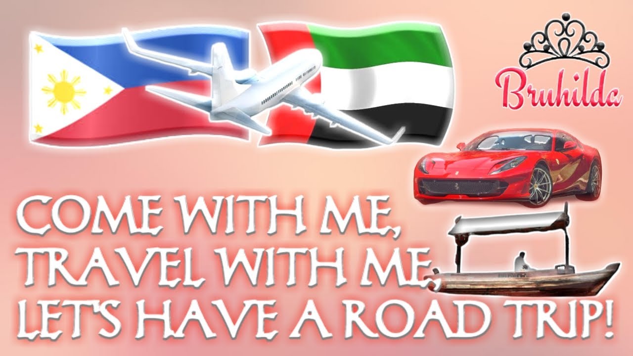 LET'S HAVE A ROAD TRIP IN DUBAI BY AIR, LAND AND WATER! | Bruhilda💕