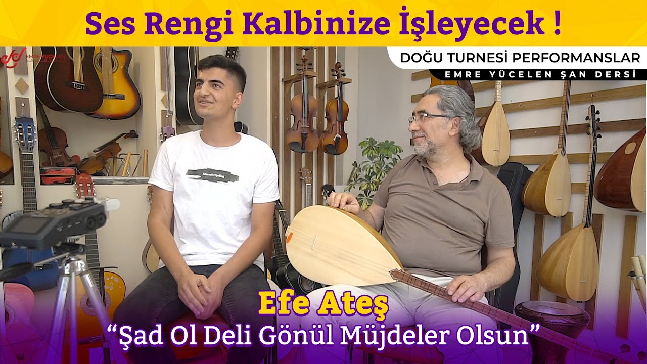 Ses Rengi Kalbinize İşleyecek ! Efe Ateş - Şad Ol Deli Gönül Müjdeler Olsun #DoğuTurnesi #Van