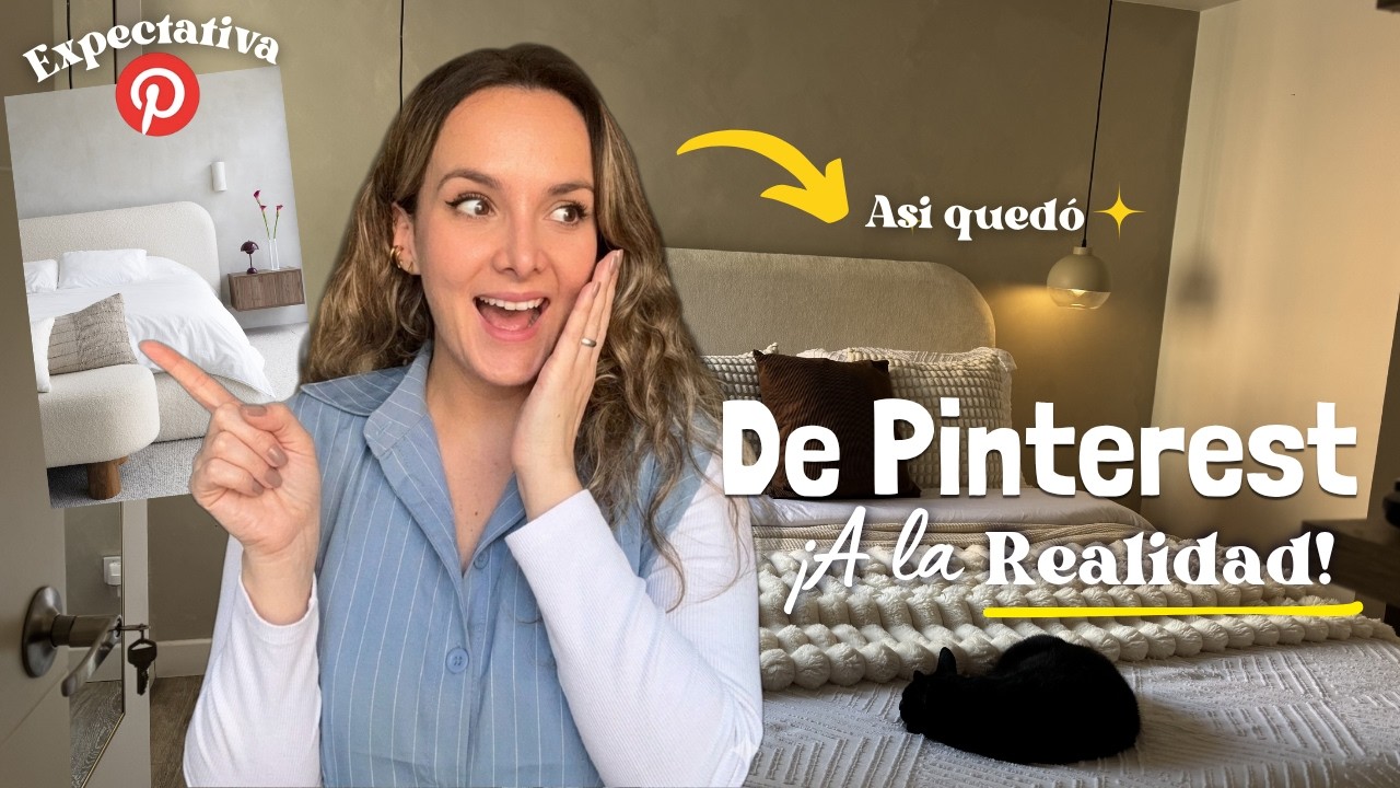 Dormitorio pequeño y Bonito 🤩 Ideas REALES que Transformaron este espacio por COMPLETO!