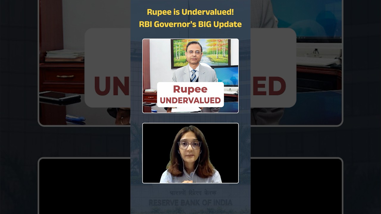 🔥 RBI Governor&rsquo;s Big Statement! Is the Indian Rupee Undervalued? 💸🇮🇳