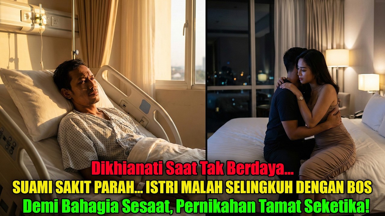 SUAMI SAKIT PARAH… ISTRI MALAH SELINGKUH DENGAN BOS! Demi Bahagia Sesaat, Pernikahan Tamat Seketika!