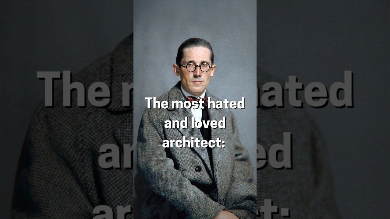 The most hated and loved architect  #architecture #lecorbusier #france #designinspiration