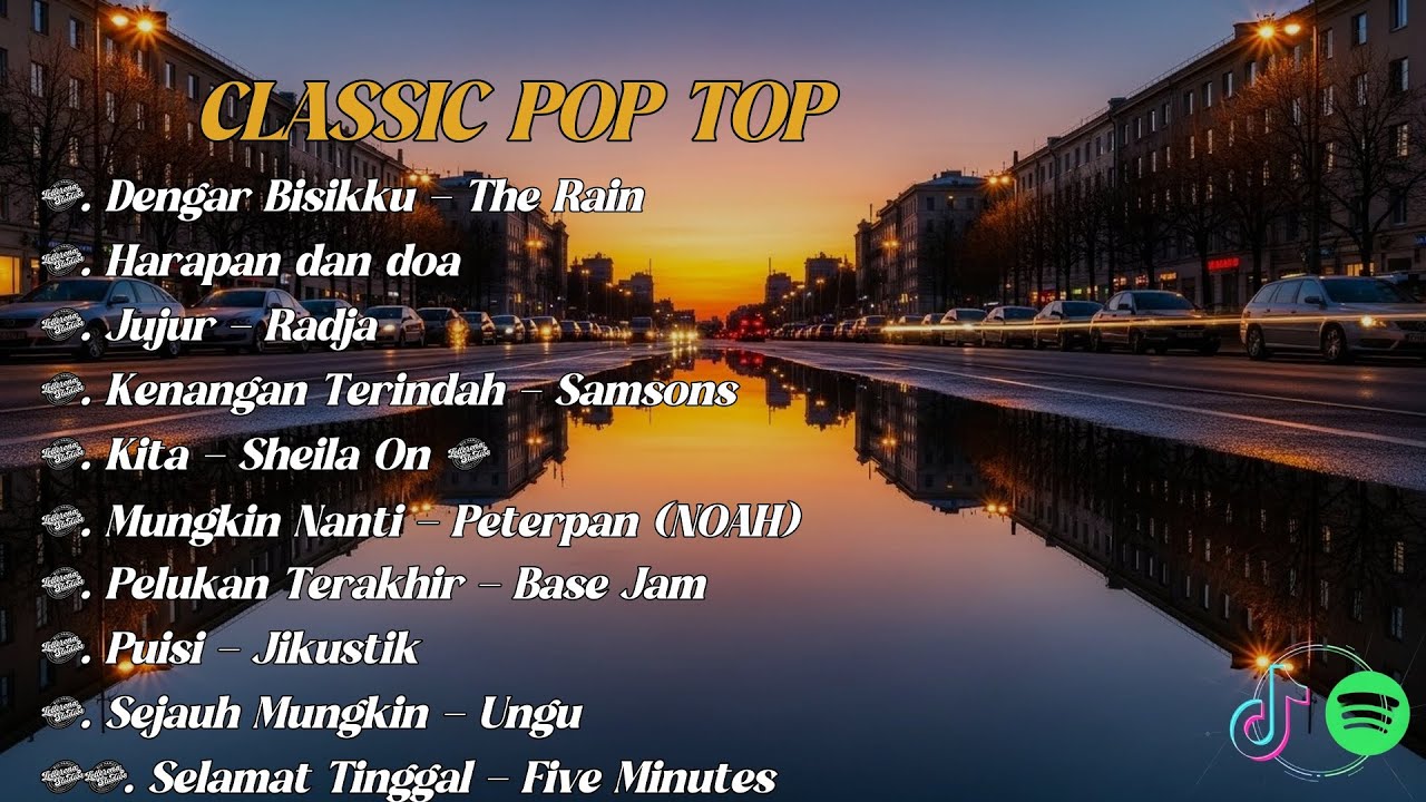 Kumpulan Lagu Santai Pop Indonesia 2026 Viral Spotify Sepanjang Waktu