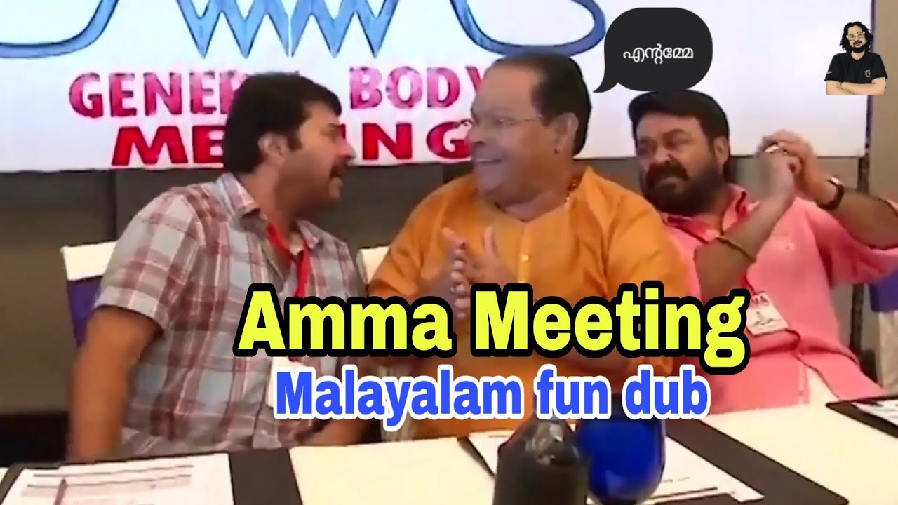 അന്ന് Amma മീറ്റിംഗ് നടന്നപ്പോൾ 😱 Malayalam fun dub | ShelVines