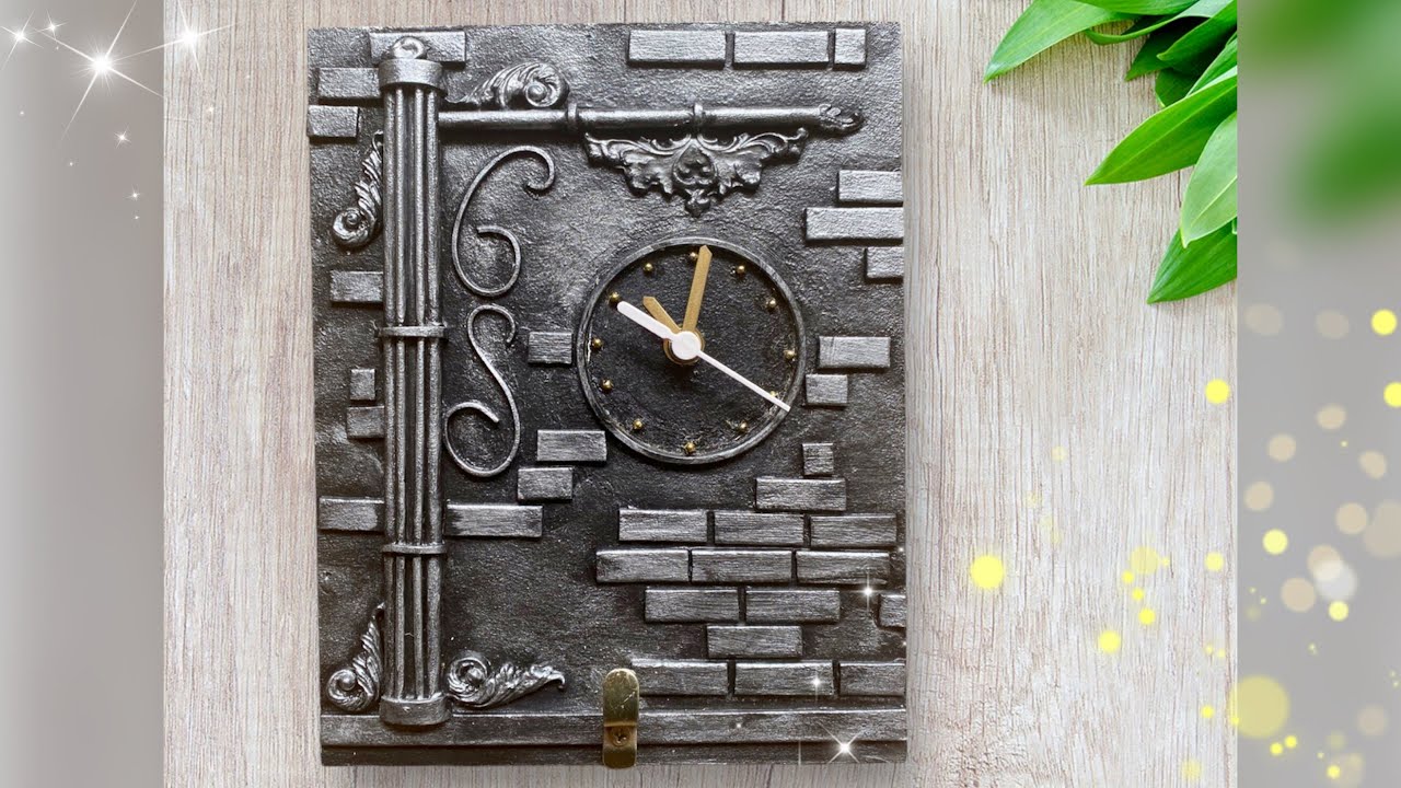 Reloj y portallaves VINTAGE , super fácil