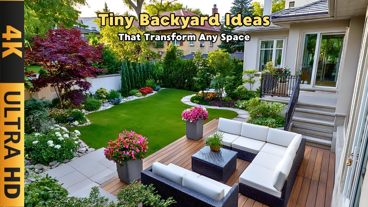 Tiny Backyard Ideas Transformation You'll Love