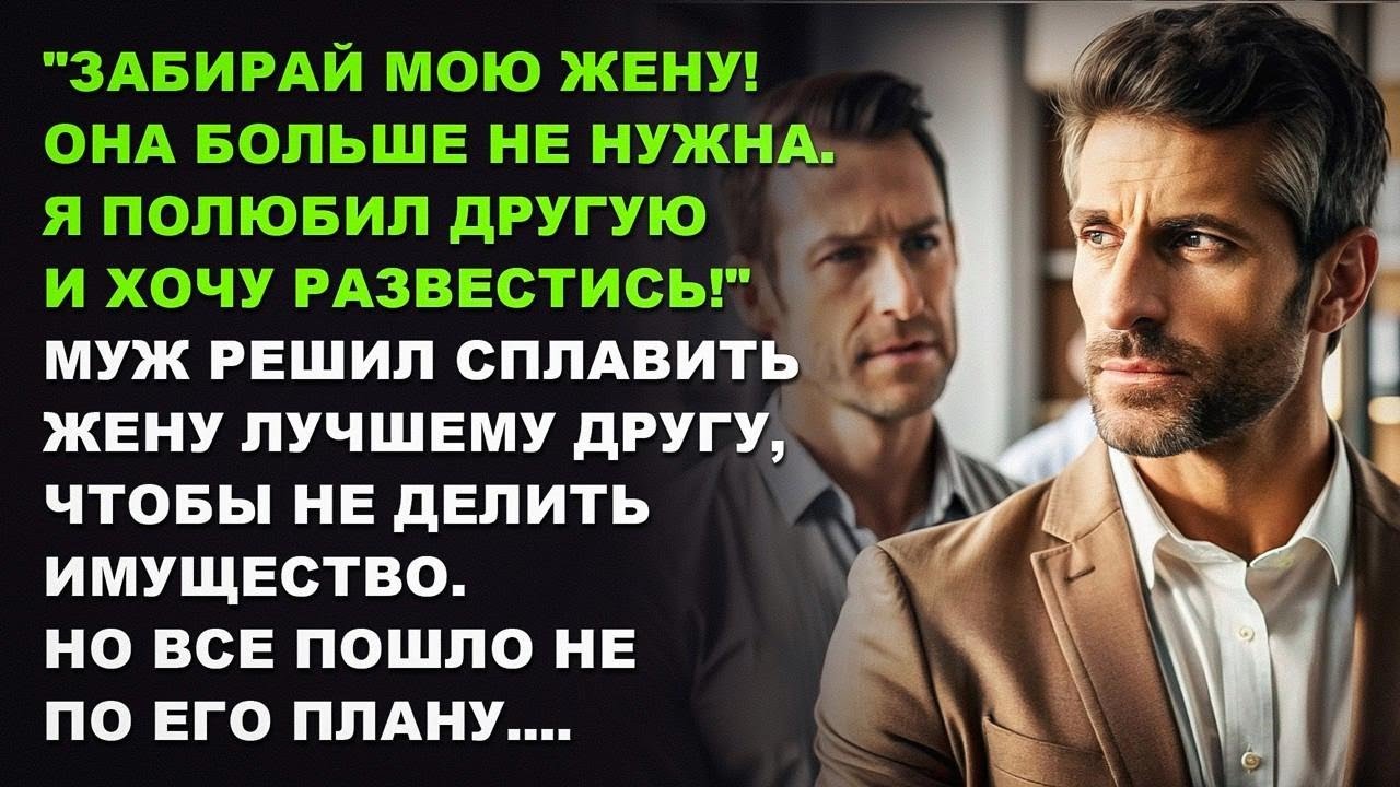 Забирай мою жену! Она мне больше не нужна. Муж решил сплавить жену лучшему другу.