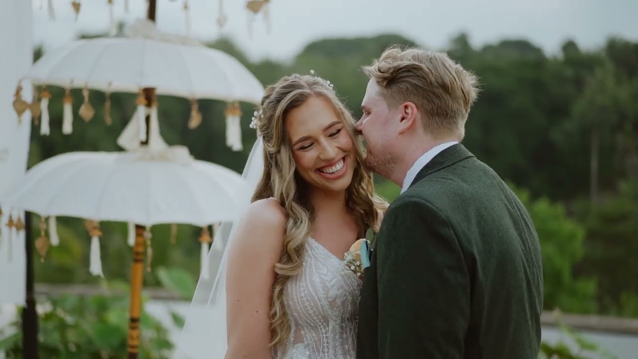 Love in Ubud 🌿 Jenna & Daniel’s Magical Wedding at Four Seasons