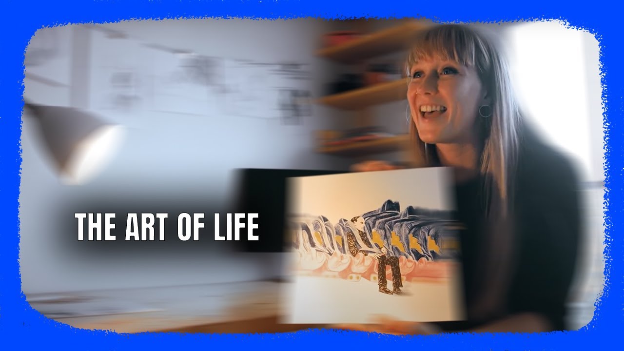 Разум Джипа ван ден Турна | Голландский иллюстратор и карикатурист | MINI Art Documentary