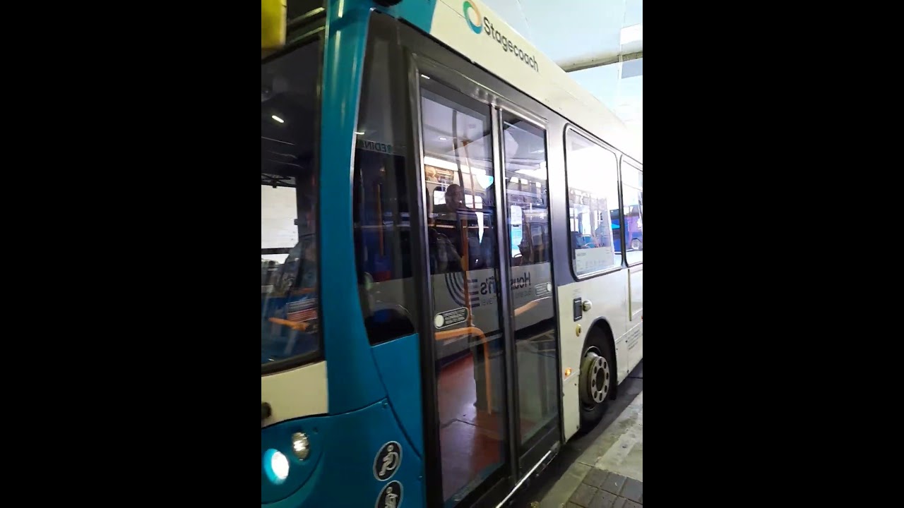 Stagecoach Fife Enviro 300 (27134) arriving at Edinburgh bus station on route X59 to St. Andrews
