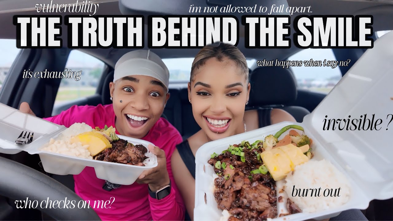 LET'S TALK ABOUT THE HURT BEHIND THE SMILE! 😅 *HAWAIIAN BROS MUKBANG + DEEP CHITCHAT* | Vanessa Lynn