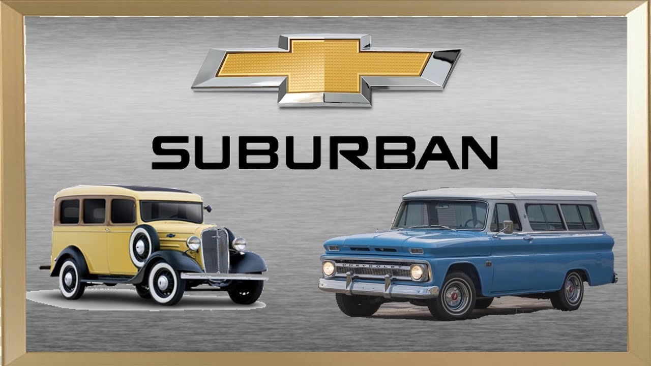 LA HISTORIA DE LA CHEVROLET SUBURBAN  (primera parte)