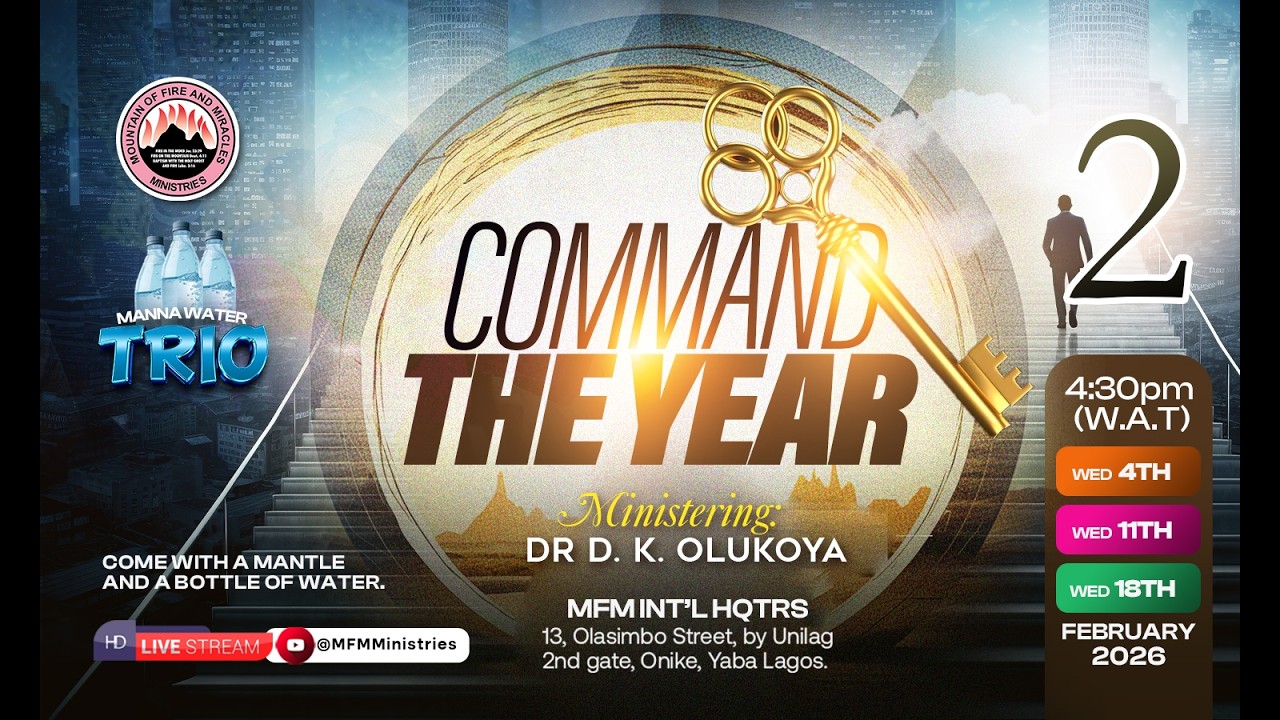 IGBO| MFM MANNA WATER 11-02-2026  DR  D. K. OLUKOYA (G.O. MFM WORLDWIDE)