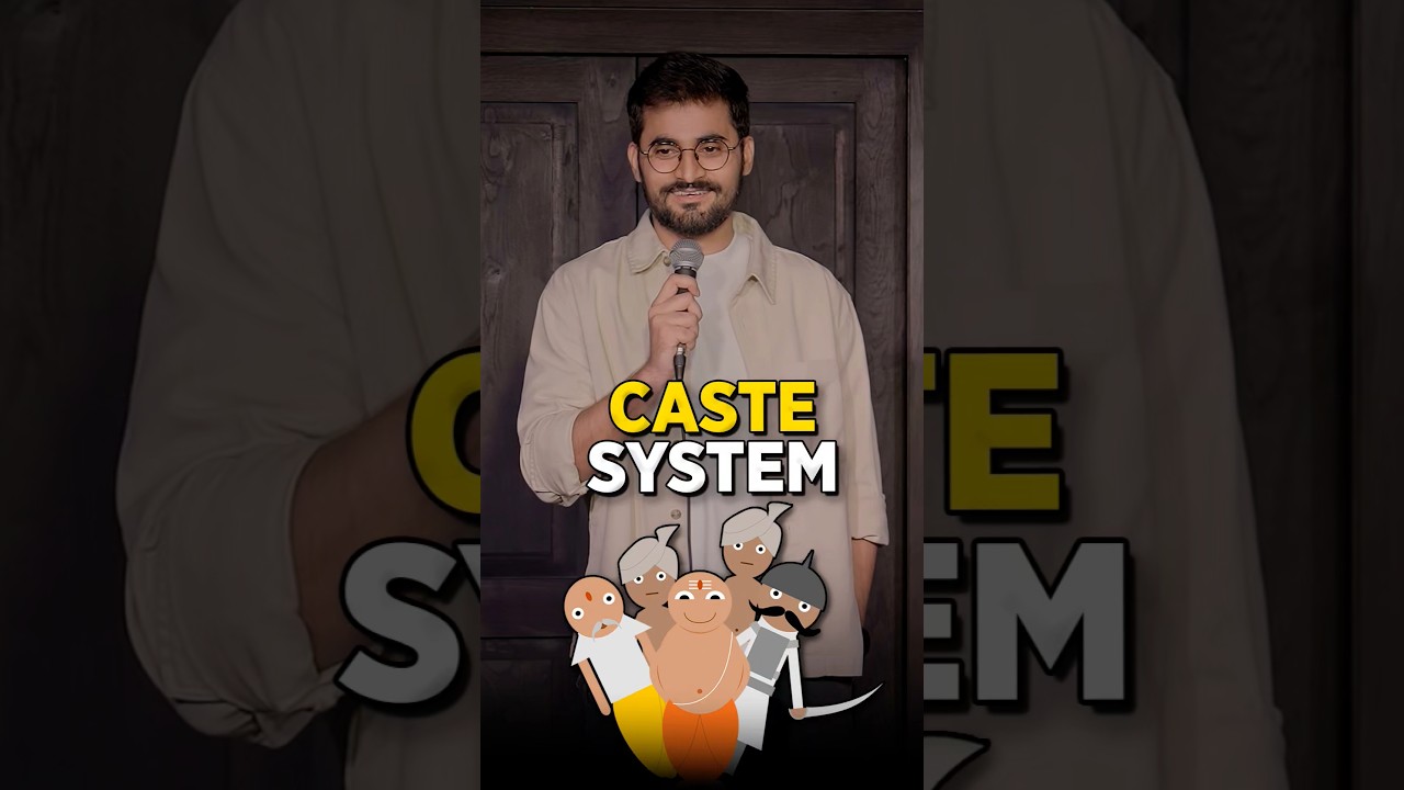 Caste System 🤡 #standupcomedy #comedy #standup #funny #castesystem #shorts #jokes