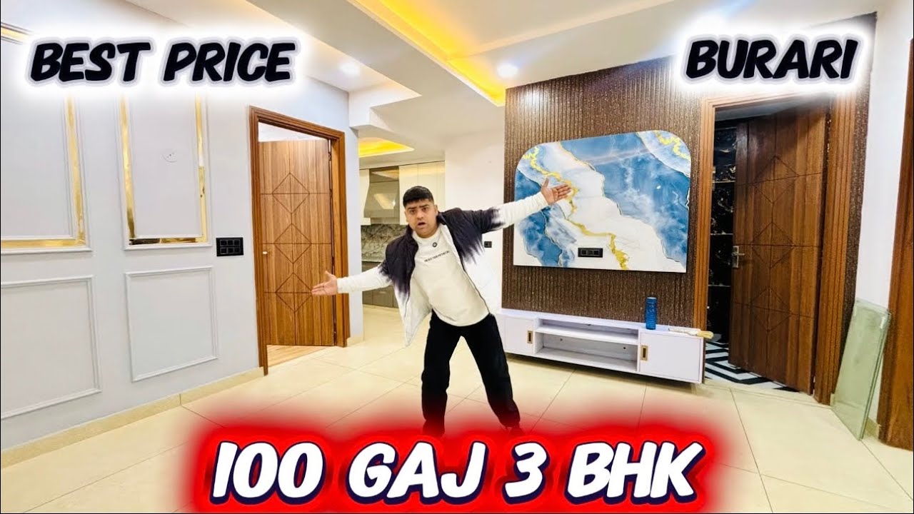 Burari में 100 गज का Ready 3BHK Flat For Sale 🏠✨Prime Location | Affordable Price | Best Deal 