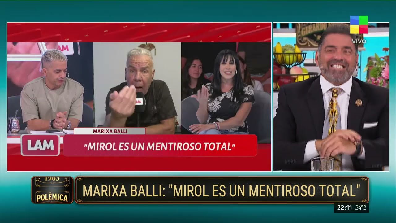 🔴 ESTEBAN MIROL VS. MARIXA BALLI: ¿PELEA DE CLASES?